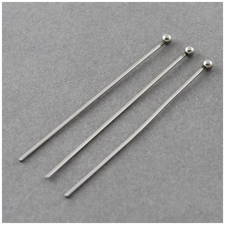 Stainless steel 304 pins 40x0.7 mm., ~50 pcs. MD1739