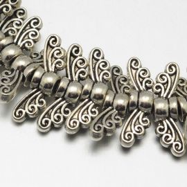 Intarpas "Sparnai" 14x4 mm., 10 vnt. II0320