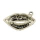 Pakabukas "Lūpos" 24x13x3 mm., 2 vnt. MD1735