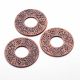 Dekoratiivsed kinnised hüpperõngad 41x2 mm., 1 tk. MD1742