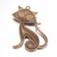 Pakabukas "Katinas" 48x31 mm., 1 vnt. MD1749