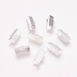 Metaliniai juostelių užspaudėjai 13x7x5 mm., 10 vnt.