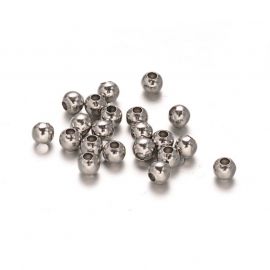 Stainless steel 304 spacer 5 mm., 10 pcs.