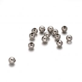 Stainless steel 304 spacer 4 mm., 10 pcs.
