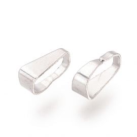 Nerūsējošā tērauda 304 kulonu turētājs 7x2,5x3,5 mm., 6 gab.