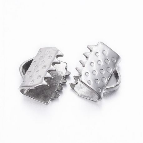 Nerūsējošā tērauda 304 sloksnes skava 6x6,5x4,5 mm., 10 gab. MD1804
