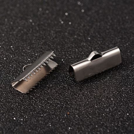Roostevabast terasest 304 ribaklamber 20x10 mm. 6 tk MD1801