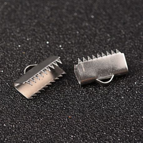 Stainless steel 304 strip clamp 10x15 mm., 6 pcs. MD1806