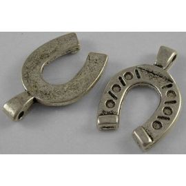 Pendant "Horseshoe" 28x18 mm., 2 pcs.