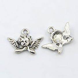 Pendant "Angel" 20x15 mm., 6 pcs.