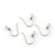 Stainless steel 304 earring hooks 15x15 mm., 5 pairs MD1785