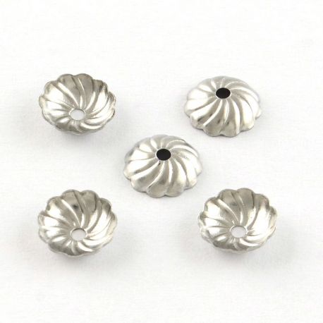 Nerūsējošā tērauda 304 vāciņš 8x2 mm., 6 gab. MD1826