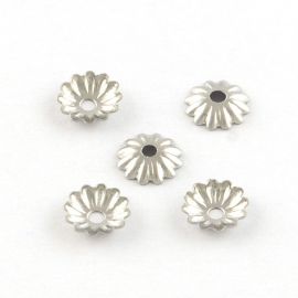 Nerūsējošā tērauda 304 vāciņš 6x1 mm., 6 gab. MD1828
