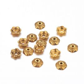 Krelles cepures 6x2 mm., 10 gab.