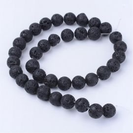 Looduslikud laav helmed 8-8,5 mm., 1 haru KK0227