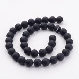 Agate beads 10 mm., 1 strand 