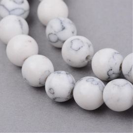 Houlito-Perlen 8 mm, 1 Strang