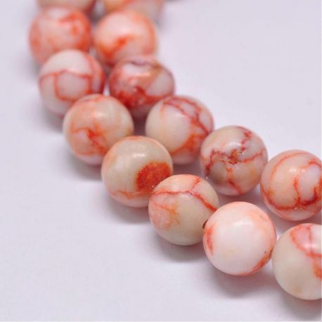Natural bea herae beads 10 mm., 1 strand AK1210
