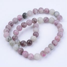 Natural stone beads 8 mm., 1 strand 