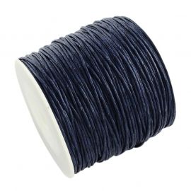 Waxed cotton cord 1.00 mm 1 m. VV0621