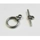 Old silver 15x11 mm clasp