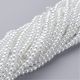 Glass beads pearls 4 mm, 1 strand KK0234