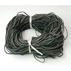 Genuine leather strap 2x1 mm, 1 m.