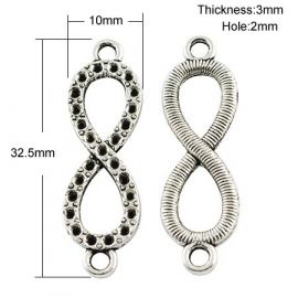Jaotatud "Infinity" suurus 32x10x3 mm., 2 tk.