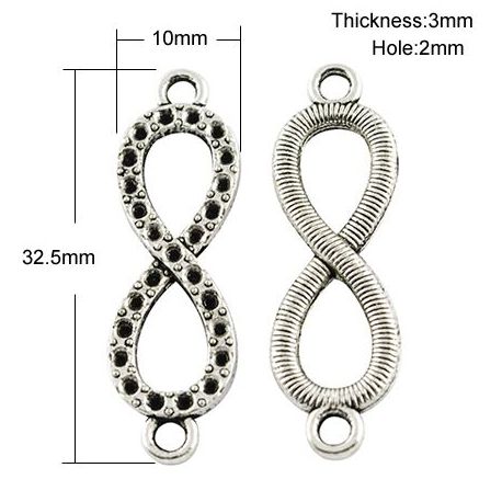 Jaotatud "Infinity" suurus 32x10x3 mm., MD1861