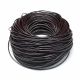 Natural leather cord 4 mm, 1 m. VV0611