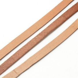 Genuine leather strap 3x2 mm, 1 m.