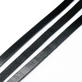 Genuine leather strap 3x2 mm, 1 m.