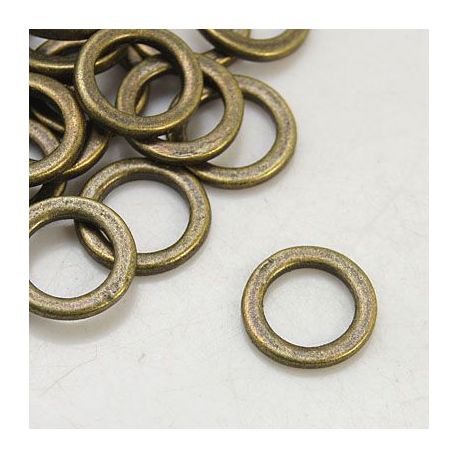 Dekorativer geschlossener Ring 12x12 mm, 1 Stk. MD1865