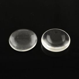 Glass cabochon 16 mm., 1 pcs.