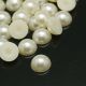 Acryl Cabochon - Perlenimitation 7 mm., 20 Stk. KB0260