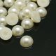 Akrilinis kabošonas - perlo imitacija 7 mm., 20 vnt. KB0260