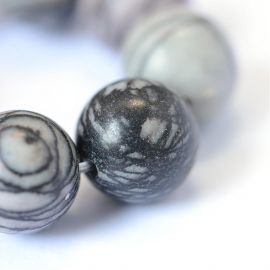 Dabīgas sīpolu pērles 8 mm., 1 pavediens