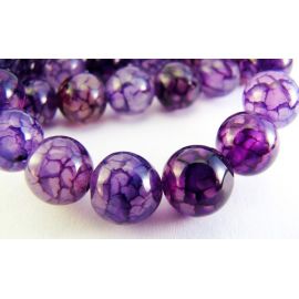Agato karoliukai 8 mm