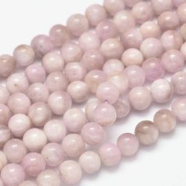 Natural kzito beads 8 mm., 1 strand 