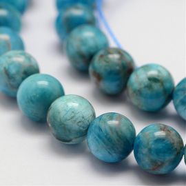 Natural Apatite beads 8 mm., 1 strand AK1310