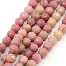 Natural rhododendral beads 6 mm., 1 strand 