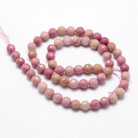 Natural rhododendral beads 10 mm., 1 strand AK1316