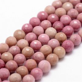 Natural rhododendral beads 10 mm., 1 strand 