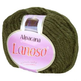 Alpacana Lanoso verpalai 500 g. 5 ritinėliai LANOSO-3020