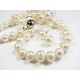 Gėlavandenių perlų vėrinys su auskarais PV0003