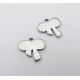 Roostevabast terasest ripats "Bantukas" 10x10 mm, 1 tk. MD1328