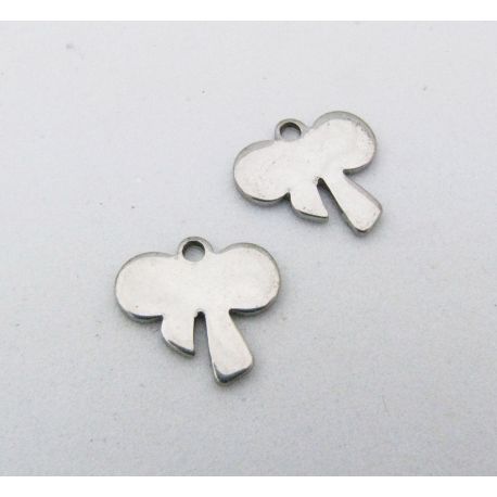 Nerūsējošā tērauda kulons "Bantukas" 10x10 mm, 1 gab. MD1328