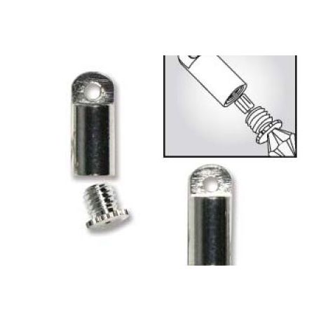 Pavasara kalēja pabeigšanas detaļa 10x4 mm, 1 gab. MD1875