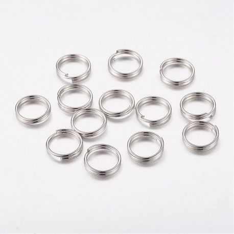 Doppelsprungringe 6 mm, 20 Stk. MD1503